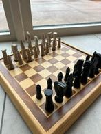 Schaakspel zeepsteen/speksteen (?), Ophalen of Verzenden, Minder dan 500 stukjes, Schaken