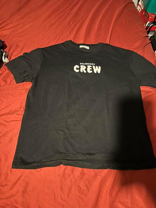 Balenciaga, Kleding | Heren, T-shirts, Gedragen, Overige maten, Zwart, Ophalen of Verzenden