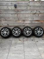 Originele Peugeot 308 velgen + winterbanden  16 inch, Auto-onderdelen, Banden en Velgen, 16 inch, Banden en Velgen, 205 mm, Winterbanden