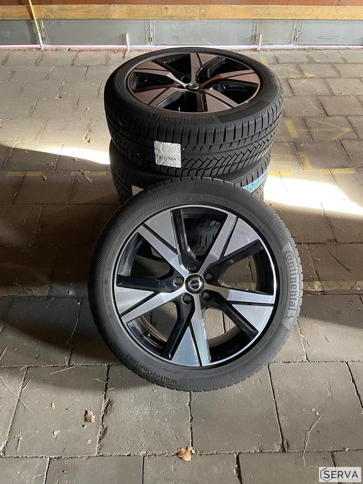 Volvo XC40 – 5 Dubbelspaaks Black Diamond Cut wielen met Con, Auto-onderdelen, Banden en Velgen, Banden en Velgen, Winterbanden