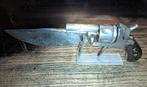 zeldzame Revolver/Mes  RF cal.5 anno 1850, Ophalen