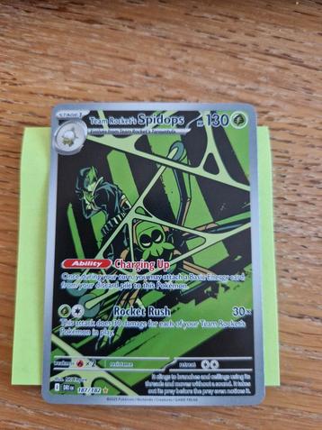 Team Rocket's Spidops #187/182 DRI - NM conditie beschikbaar voor biedingen