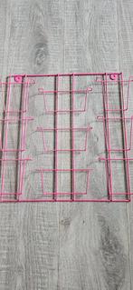 Roze kaartenrek of fotorek HEMA, Huis en Inrichting, Ophalen, Zo goed als nieuw