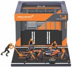 Bburago McLaren MCL38 Norris Pit Stop set / 1:43 / NIEUW, Overige merken, Auto, Nieuw, Ophalen of Verzenden