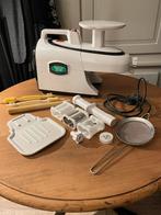 Tribest Greenstar Elite Slowjuicer met toebehoren, Ophalen of Verzenden, Gebruikt, Elektrisch, Slowjuicer
