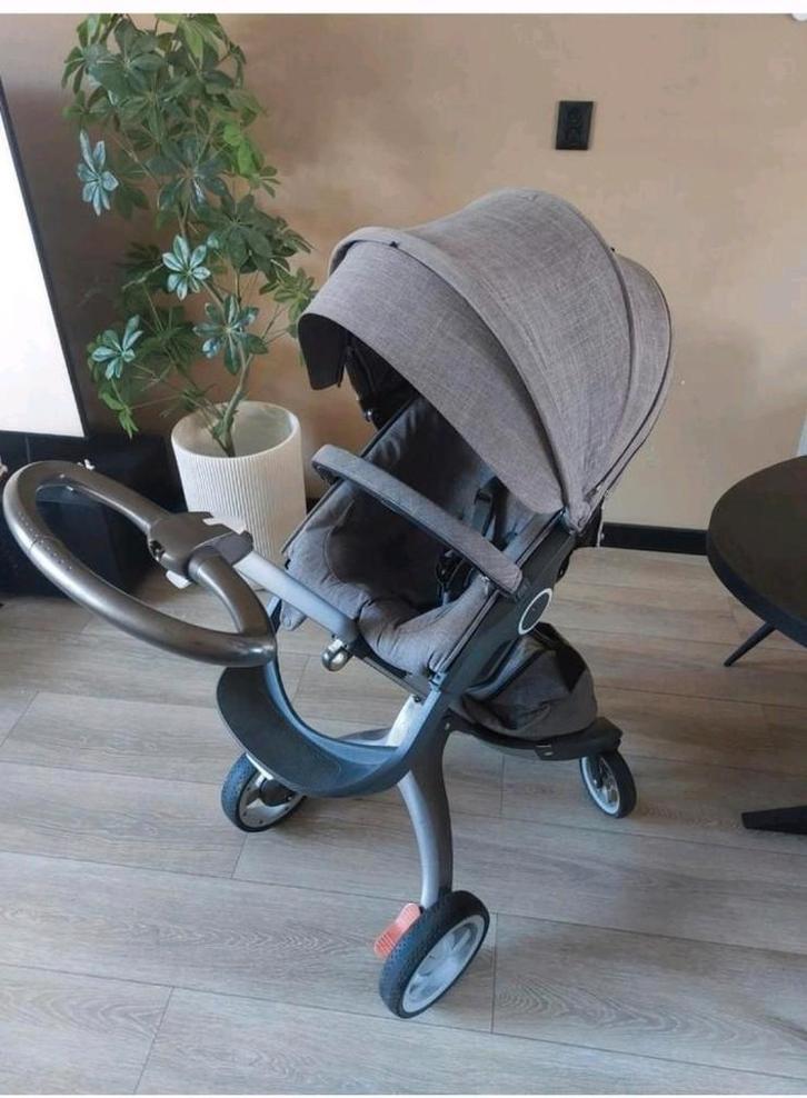 Stokke xplory, Kinderen en Baby's, Kinderwagens en Combinaties, Zo goed als nieuw, Kinderwagen, Overige merken, Duowagen, Met reiswieg