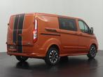 Ford Transit Custom 2.0TDCI 185PK Automaat Dubbele Cabine Sp, Auto's, Bestelauto's, Automaat, Gebruikt, Zwart, Overige kleuren