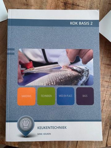 Kokbasis 2 Leerwerkbeok keukentechnieken beschikbaar voor biedingen