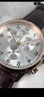Tissot heren horloge ongedragen en nieuw, Overige merken, Leer, Polshorloge, Nieuw