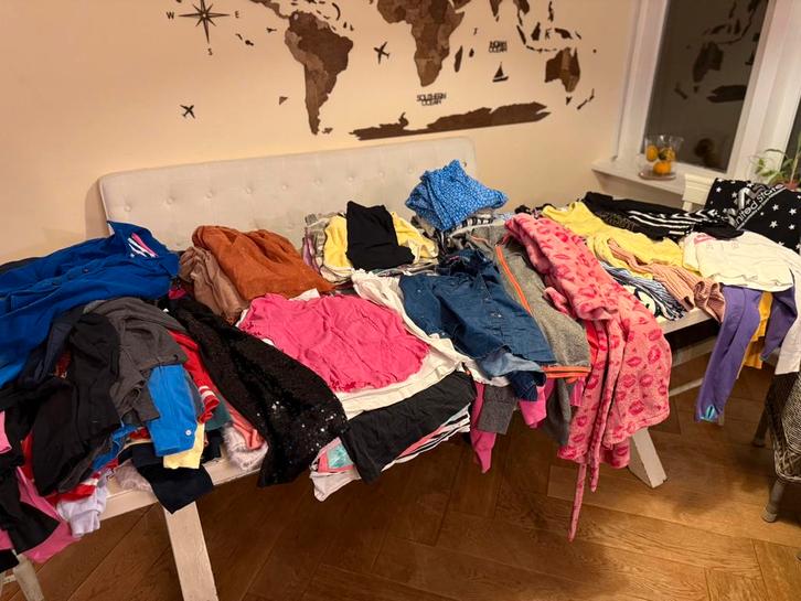 Meisjeskleding maat 140 - set 120 items - Vingino, Z8, Polo, Kinderen en Baby's, Kinderkleding | Maat 140, Zo goed als nieuw, Meisje