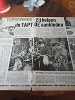 Artikel zij helpen de Taptoe Delft aankleden 1961, Ophalen of Verzenden, 1960 tot 1980, Knipsel(s)