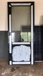 aluminium buitendeur met kozijn nieuw, Doe-het-zelf en Verbouw, Kozijnen en Schuifpuien, Deurkozijn, Inclusief glas, 225 cm of meer