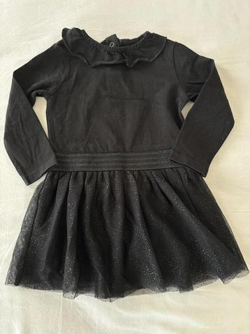 Jurkje met tule maat 74 zwart beschikbaar voor biedingen