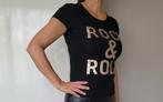 Super leuk shirt S Zwart, Kleding | Dames, T-shirts, Zwart, Ophalen of Verzenden, Zo goed als nieuw, Korte mouw
