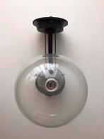 60s metal wall lamp bubble glass vintage wandlamp, Gebruikt, Ophalen of Verzenden, Glas, Mid century modern vintage