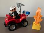 Duplo 5603 -  Brandweer Quad, Ophalen of Verzenden, Gebruikt, Complete set, Duplo