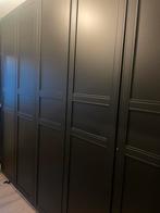 ikea pax kledingkast wit met zwarte deuren, Huis en Inrichting, Kasten | Kledingkasten, 150 tot 200 cm, Ophalen of Verzenden, 50 tot 75 cm