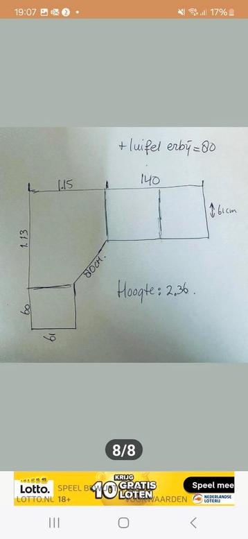 Te koop Ikea Hopen hoekkast