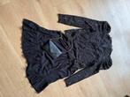 164 170 kanten top zwart rok gratis tas of glitterpanty jurk, Ophalen of Verzenden, Zo goed als nieuw, Meisje, Jurk of Rok