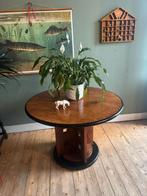 Lucky Vintage Art Deco stijl tafel werkkamer eettafel, Huis en Inrichting, Tafels | Eettafels, Ophalen, Gebruikt, Art deco, .