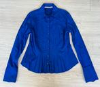 Prachtige blouse van Cora Kemperman, maat L, Ophalen of Verzenden, Zo goed als nieuw, Maat 42/44 (L), Blauw