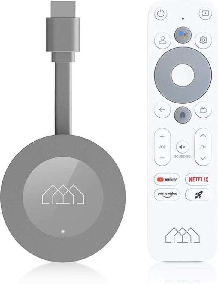 Homatics Google TV Dongle G 4K UHD - Chromecast nieuw, Audio, Tv en Foto, Mediaspelers, Nieuw, Zonder harde schijf, Ophalen of Verzenden