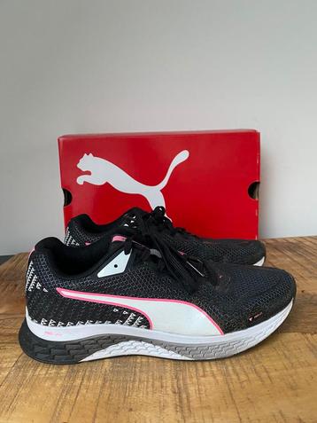 Puma speed zwart roze running sneakers sport loopschoenen 38 beschikbaar voor biedingen