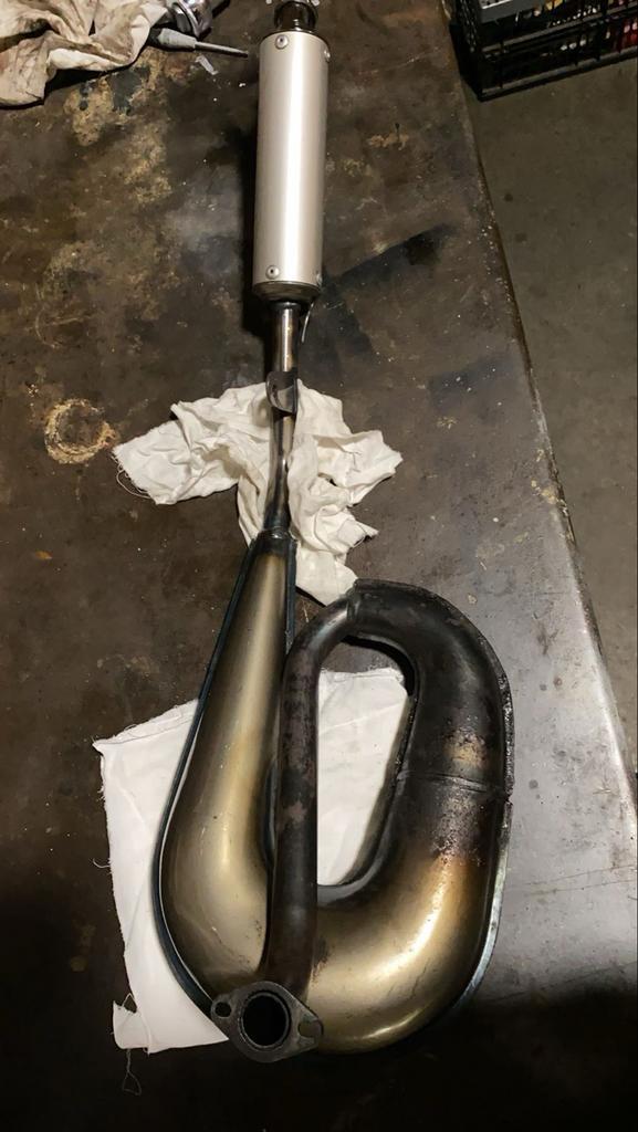 Tecno Circuit Uitlaat Tomos, Fietsen en Brommers, Brommeronderdelen | Algemeen, Gebruikt, Uitlaat, Ophalen