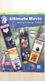 Ultimate Movie Instrumental Solos + Meespeel CD, Muziek en Instrumenten, Bladmuziek, Ophalen of Verzenden, Zo goed als nieuw, Populair