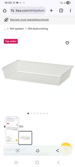 Ikea draadmand komplement pax wit 100x58 met geleiders., Ophalen, 50 tot 75 cm, 50 tot 100 cm, Minder dan 100 cm