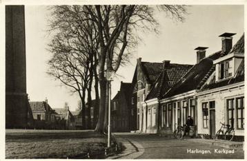 Harlingen, Kerkpad - 1951 gelopen