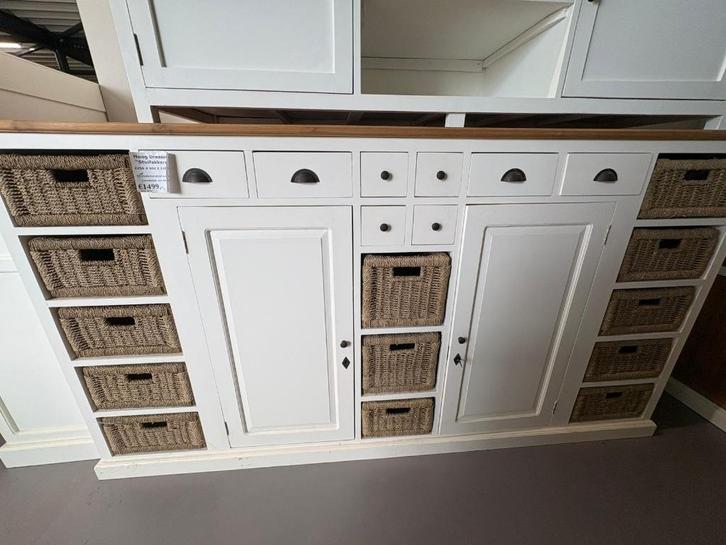 hoogdressoir ''stuifakkers'' wit, Huis en Inrichting, Kasten | Ladekasten, Nieuw, Minder dan 100 cm, 50 tot 100 cm, 25 tot 50 cm