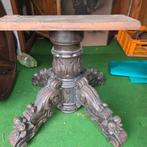 Antieke ronde tafel - Doorsnede 115 cm, Ophalen