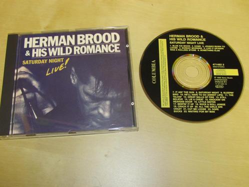 Herman Brood & His Wild Romance - Saturday Night Live!, Cd's en Dvd's, Cd's | Pop, Zo goed als nieuw, 2000 tot heden, Ophalen of Verzenden