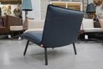 Prachtige luxe fauteuil Blizzard Jess Design donkerblauw 3x, Huis en Inrichting, Ophalen, Zo goed als nieuw, Metaal, 75 tot 100 cm