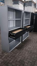 Metalen roldeurkasten met gereedschapladen, garagekasten, Gebruikt, 100 tot 150 cm, R, Metalen gereedschapladen kasten
