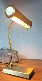 ANVIA pianolamp - bureaulamp -tafellamp - leeslamp -messing, Minder dan 50 cm, Hollands  design (ANVIA  - Almelo ) Dutch vintage