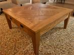 Nette teak houten salontafel 100x100x45, Huis en Inrichting, Tafels | Salontafels, Ophalen, 50 tot 100 cm, 50 tot 100 cm, Minder dan 50 cm