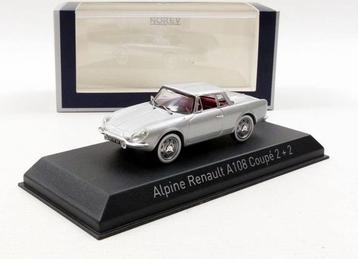 Renault Alpine A108 1961 Grijs Schaal 1:43 Norev Ref. 517821 beschikbaar voor biedingen