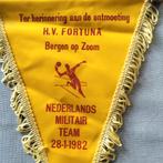 Vlaggetje Nederlands Militair Team 1982, Ophalen of Verzenden, Gebruikt, Overige sporten, Vaantje of Sjaal