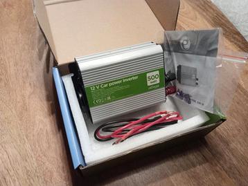 NIEUW! Energenies 12v 500 watt omvormer. beschikbaar voor biedingen