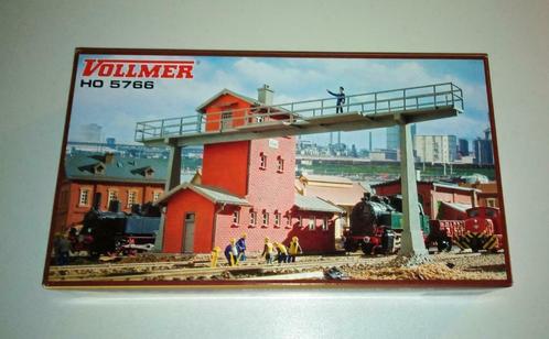 Vollmer H0 (4)5766 - Bouwpakket Brugseinhuis "Om" in ovp, Hobby en Vrije tijd, Modeltreinen | H0, Nieuw, Brug, Tunnel of Gebouw
