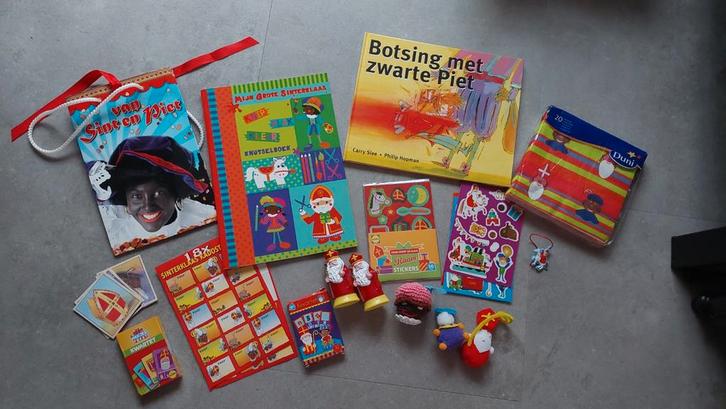 Sinterklaas Pakket - Voorleesboek, Knutselen & Meer!, Hobby en Vrije tijd, Feestartikelen, Zo goed als nieuw, Feestartikel, Kerst of Sinterklaas