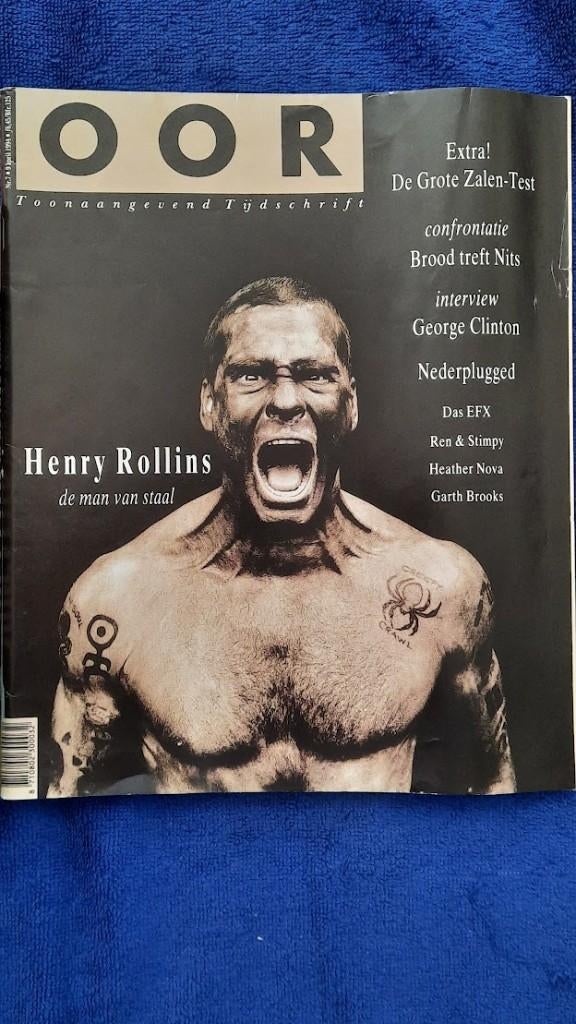 OOR 7-1994 Henry Rollins Brood Henk Hofstede Girl Called Joh, Ophalen of Verzenden, Zo goed als nieuw, Muziek, Film of Tv