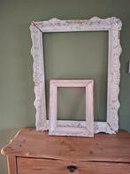 oude verwitte houten lijst, Ophalen, Gebruikt, Hout, Minder dan 50 cm