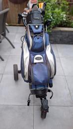 Complete golfset met trolley en veel extra's, Ophalen, Gebruikt, Set, Overige merken