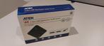 Aten CS782DP 2x DP naar 1x DP KVM Switch 4K, Ophalen of Verzenden, Gebruikt