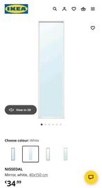 Spiegel IKEA NYSSEDAL 40x150 zgan, Huis en Inrichting, Ophalen, Minder dan 50 cm, 100 tot 150 cm, Nieuw