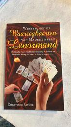 Werken met de waarzegkaarten van Mademoiselle Lenormand, Ophalen of Verzenden, Zo goed als nieuw, C. Renner