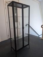 Ikea MILSBO vitrine kast, Huis en Inrichting, Ophalen, 50 tot 100 cm, Zo goed als nieuw, Metaal